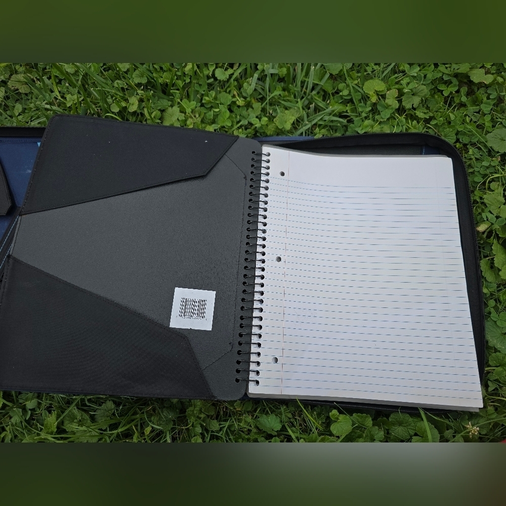 Vintage 1994 Nike Swoosh Mead Trapper Keeper Binder 12x13 Retro With Notebook - Picture 10 of 16